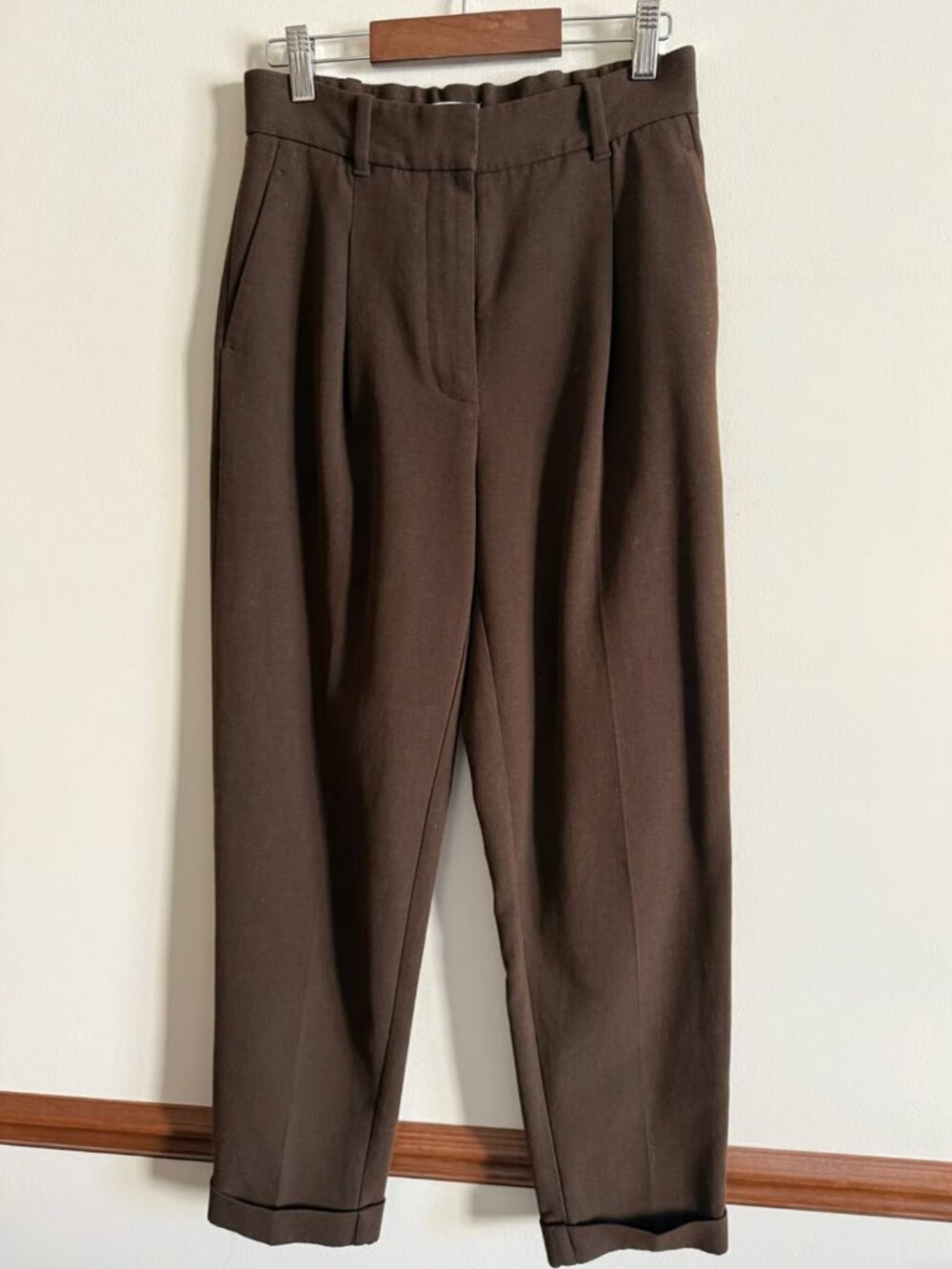 Aritzia Wilfred Dashwood Pants size 2 brown